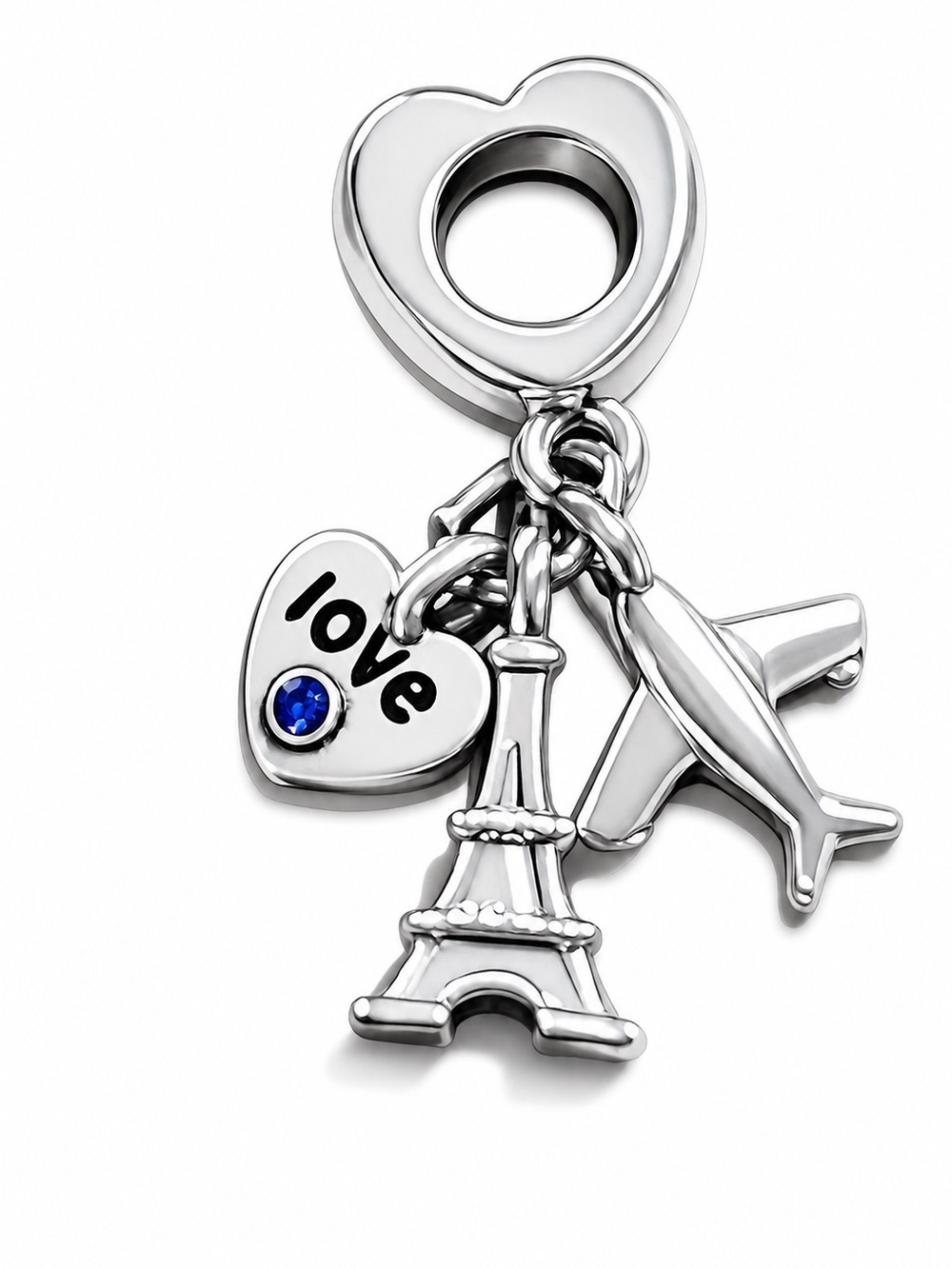 TRAVEL LOVERS PARIS BRACELET CHARM